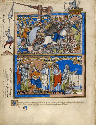 Old Testament Miniatures with Latin, Persian, and Judeo-Persian Inscriptions by Unbekannt Unbekannt